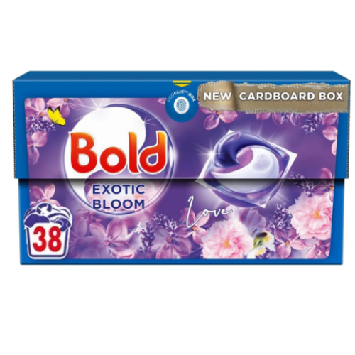 Bold Exotic Bloom And Moonlight Lily Laundry Capsules 38 Washes